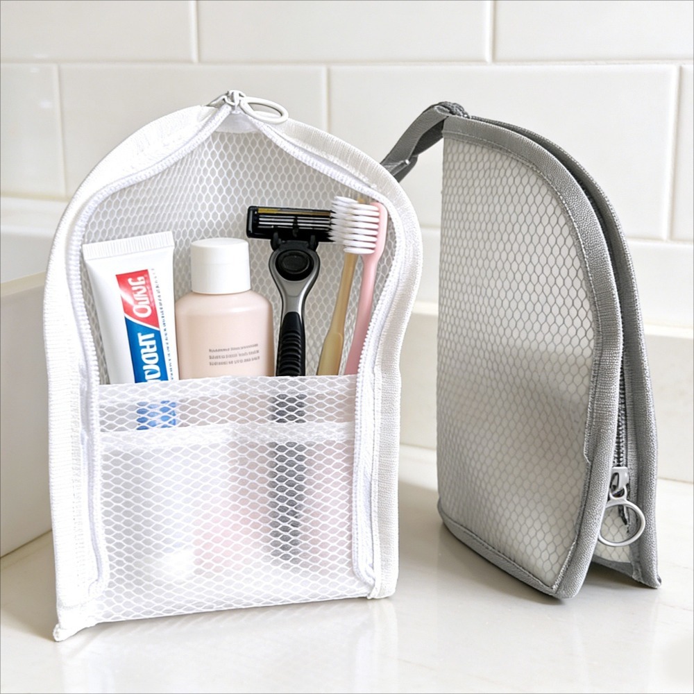 Outdoor Sport Bag - Mesh Toiletry Bag Breathable Quick Dry