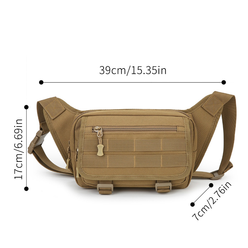 Men's Tactical Fanny Pack Nylo - Outdoor Sport Bag recension och pris