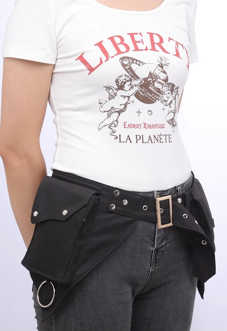 Women's Medieval Punk Waist Ba - Outdoor Sports Accessories recension och pris