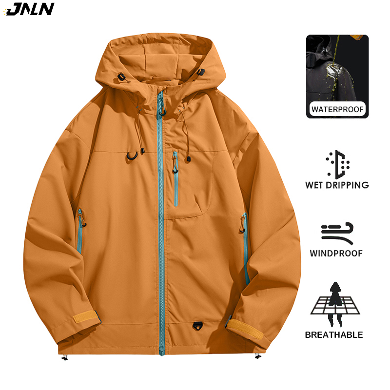 JNLN Men's Women's Waterproof  - Outdoor Sport Windbreaker recension och pris