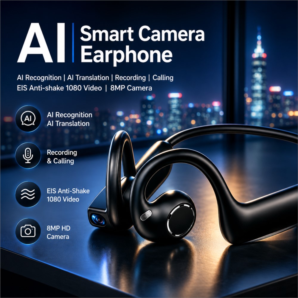 AI Smart Earphones 800W Smart  - Outdoor Sport Bar recension och pris