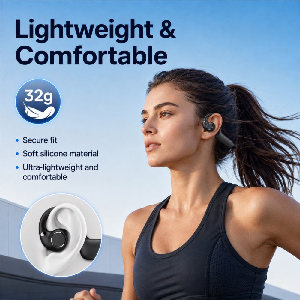 AI Smart Earphones 800W Smart  - Outdoor Sport Bar recension och pris