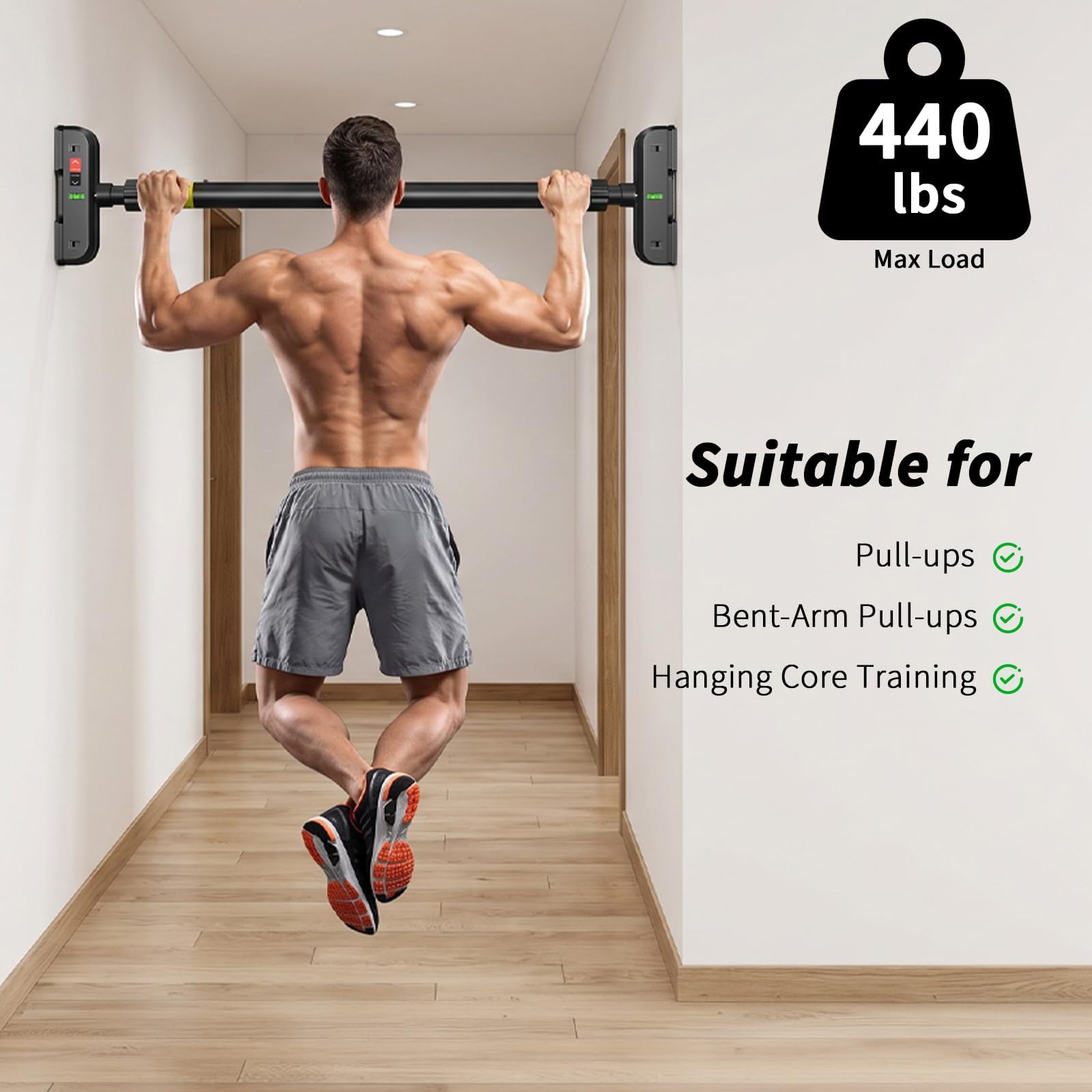 Doorway Pull Up Bar No Screws  - Outdoor Sport Bar recension och pris