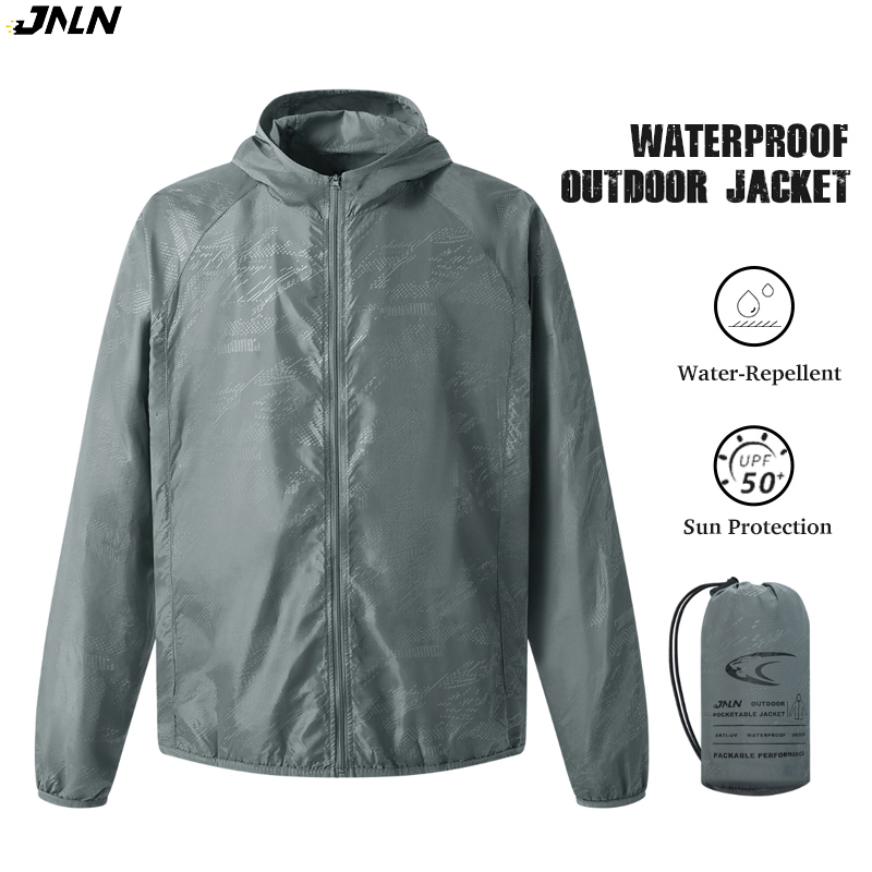 JNLN Men's Women's Waterproof  - Outdoor Sport Windbreaker recension och pris