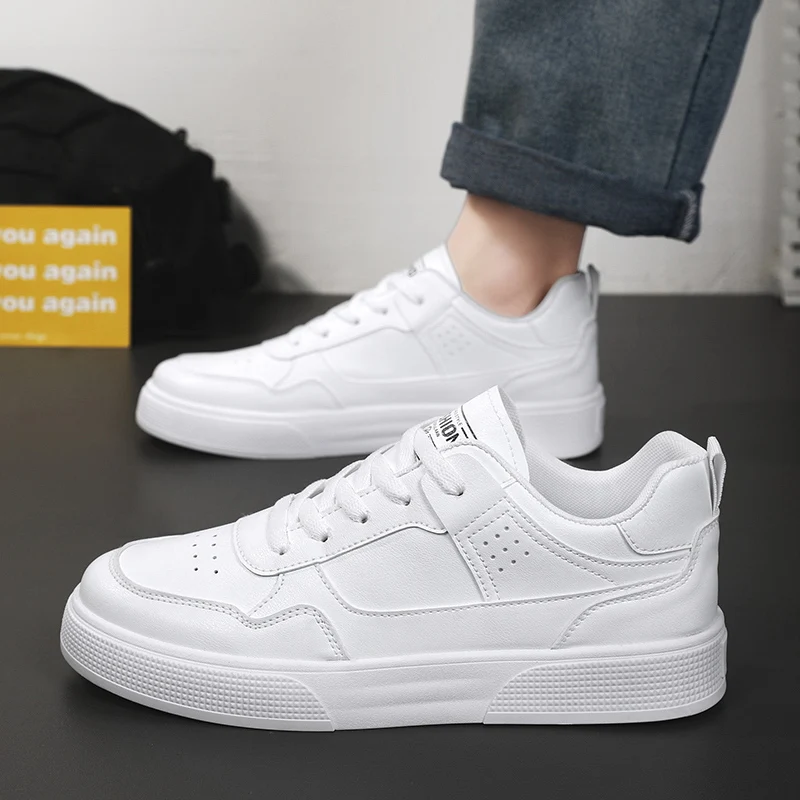 Fashion Leather Men Casual Sho - Outdoor Sport With Sticks recension och pris