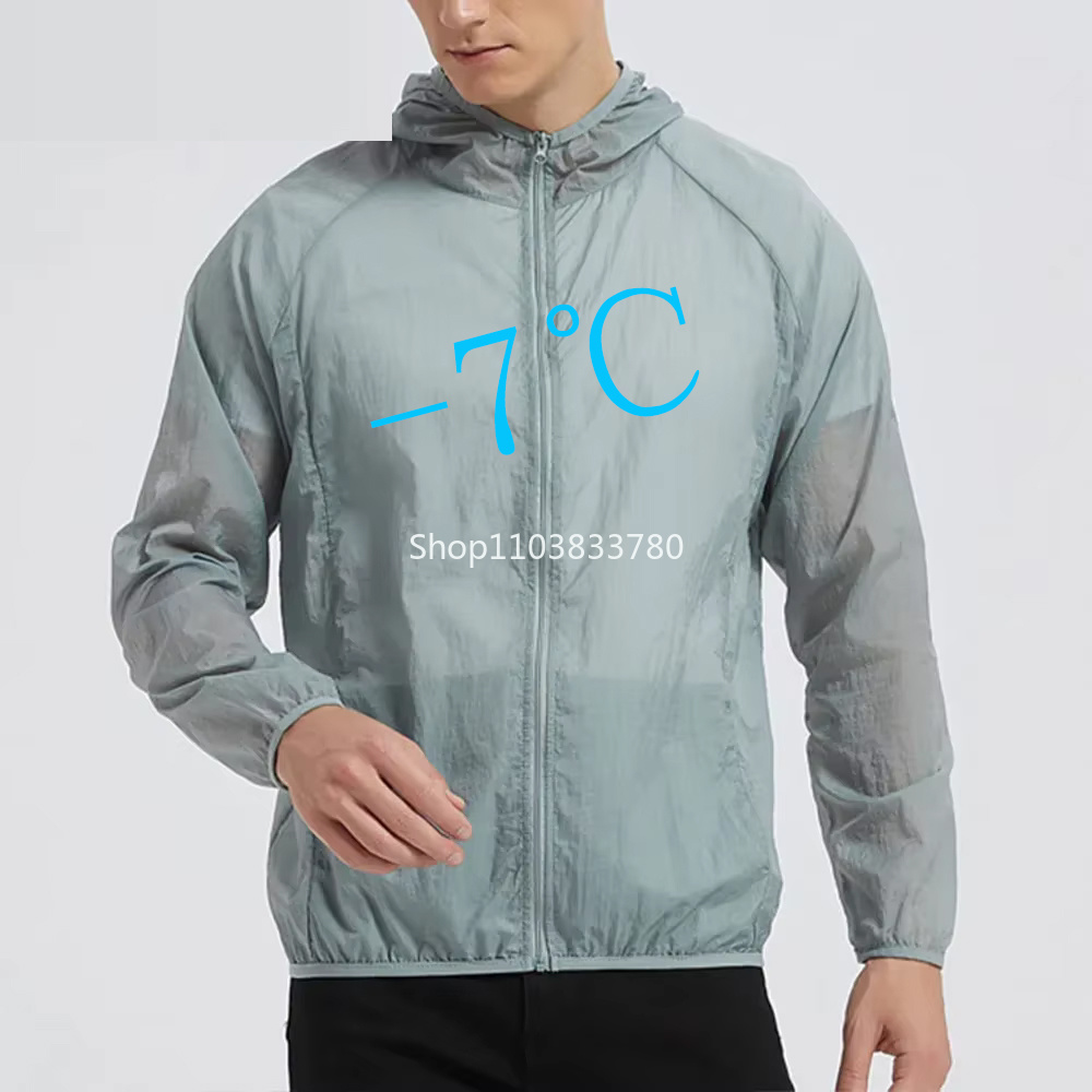 Men's Hooded Sun Protection Ja - Outdoor Sport Windbreaker recension och pris