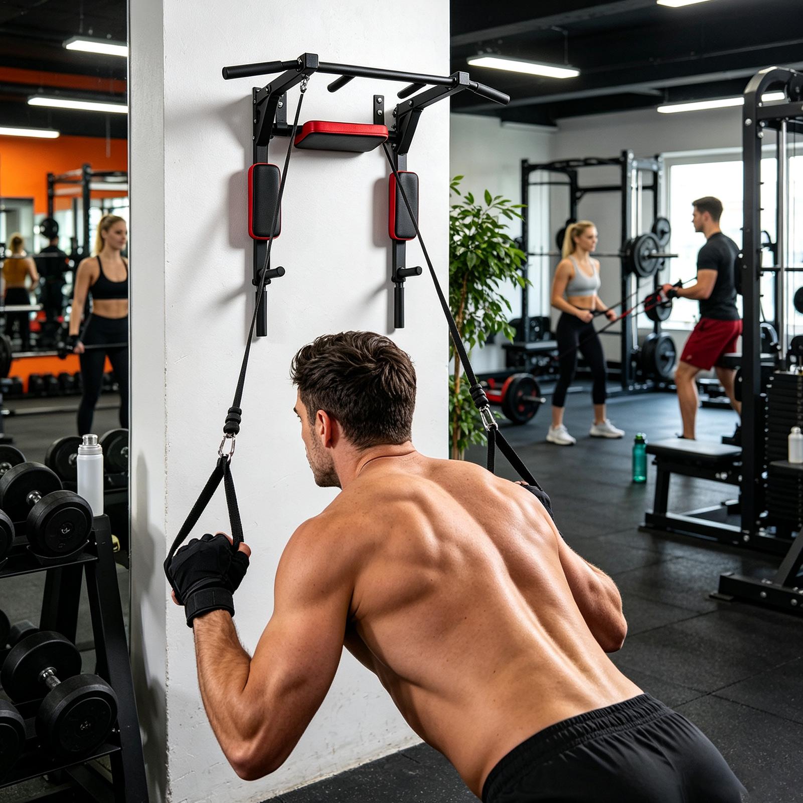 Wall-Mounted Pull-up Bar Fitne - Outdoor Sport Bar recension och pris